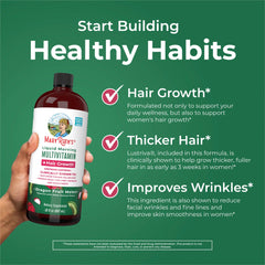 Liquid Morning Multivitamin + Hair Growth