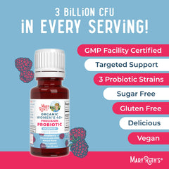 Organic Women's 40+ Precision Probiotic Digestive Liquid Drops